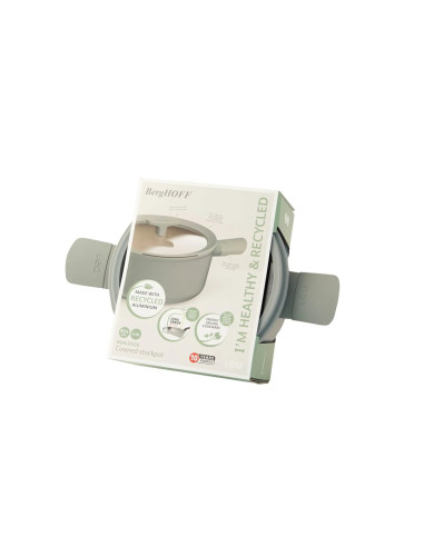 Berghoff 3950429 Garnek 4,4 L Szary