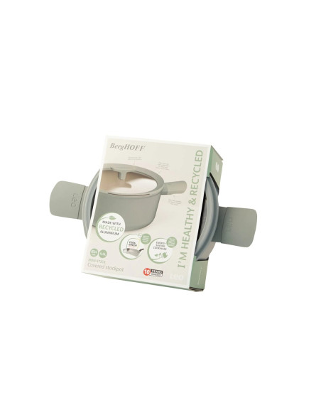 Berghoff 3950429 Garnek 4,4 L Szary