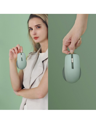 Asus Smarto Mouse Md200 Silent Plus Myszka Biuro Oburęczny Rf Wireless + Bluetooth Optyczny 4200 Dpi