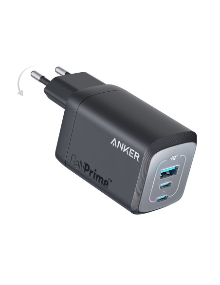 Anker Prime Uniwersalne Czarny Usb Szybkie Ładowanie Wewnętrzna