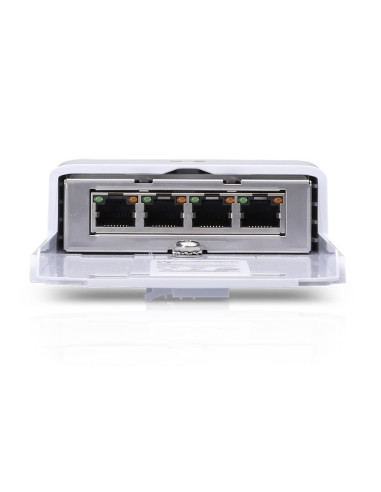 Ubiquiti Nanoswitch Gigabit Ethernet (10/100/1000) Obsługa Poe Biały