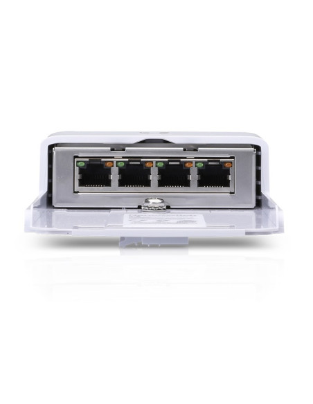 Ubiquiti Nanoswitch Gigabit Ethernet (10/100/1000) Obsługa Poe Biały