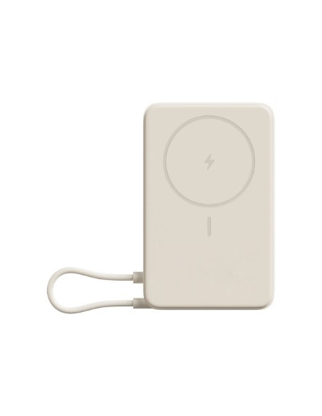 Xiaomi Bhr08Pbgl Bank Mocy Litowo-Jonowa (Li-Ion) 5900 Mah Bezprzewodowe Ładowanie Beżowy