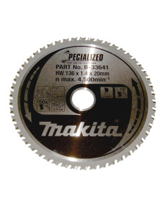 Makita Specialized Ostrze Do Piły Tarczowej 13,6 Cm 1 Szt.