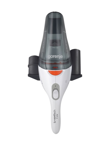 Gorenje Mvc72Fw Odkurzacz Przenośny Czarny, Biały Bez Worka