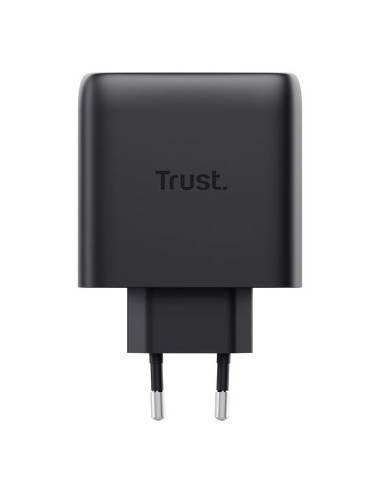 Ładowarka Trust Czarna Maxo Gan 65W 2X Usb-C