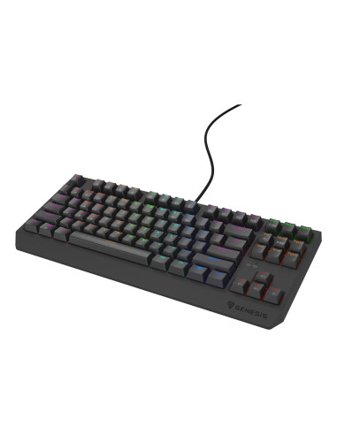 Genesis Thor 230 Tkl Lite Klawiatura Gaming Usb Qwerty Angielski Czarny
