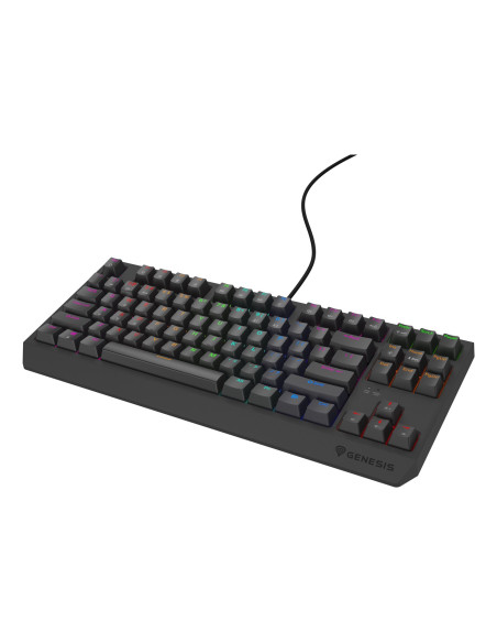 Genesis Thor 230 Tkl Lite Klawiatura Gaming Usb Qwerty Angielski Czarny