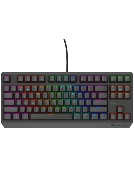 Genesis Thor 230 Tkl Lite Klawiatura Gaming Usb Qwerty Angielski Czarny