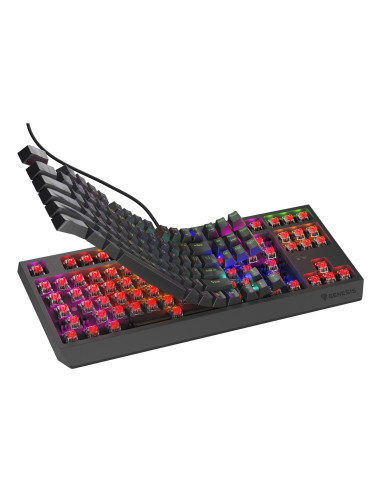 Genesis Thor 230 Tkl Lite Klawiatura Gaming Usb Qwerty Angielski Czarny