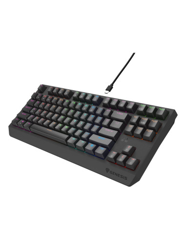 Genesis Thor 230 Tkl Lite Klawiatura Gaming Usb Qwerty Angielski Czarny