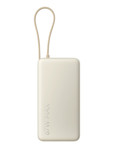 Xiaomi 67W Power Bank 20000 Litowo-Jonowa (Li-Ion) 20000 Mah Piaskowy