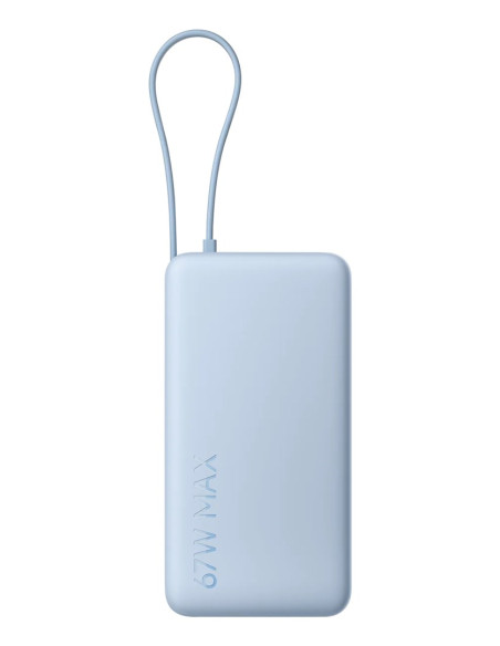 Powerbank Xiaomi 71536 67W Power Bank 20000 (Integrated Cable) Ice Blue