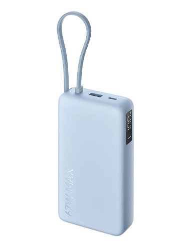 Powerbank Xiaomi 71536 67W Power Bank 20000 (Integrated Cable) Ice Blue