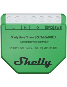 Shelly Wave Dimmer Eu Lr Inteligentny Kontroler Ściemniania Zielony 2