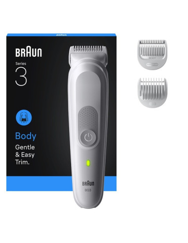 Braun Series 3 80789711 Maszynka Do Włosów Jasny Szary