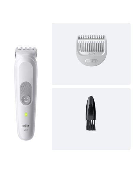 Braun Series 3 80789711 Maszynka Do Włosów Jasny Szary