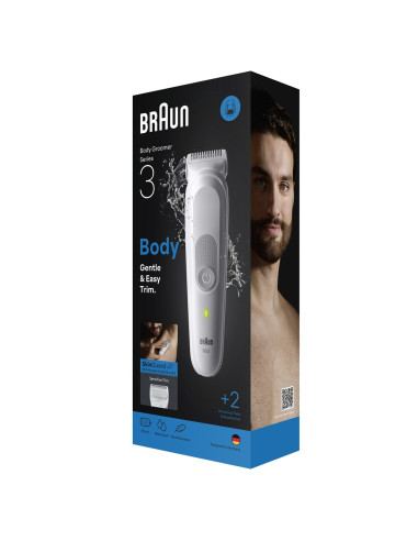 Braun Series 3 80789711 Maszynka Do Włosów Jasny Szary