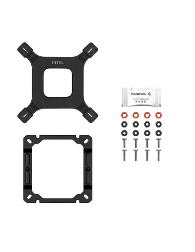 Deepcool Ag500 Bk Argb V2 Procesor Chłodnica Powietrza 11,9 Cm Czarny