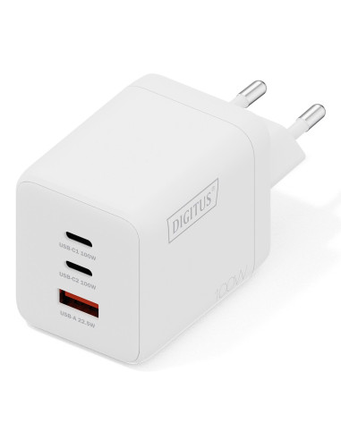 Digitus Ładowarka Usb Gan 100W, 2X Usb-C, 1X Usb-A
