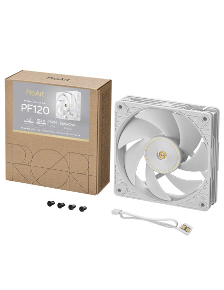 Wentylator Asus Proart Pf120 Fan Pwm White