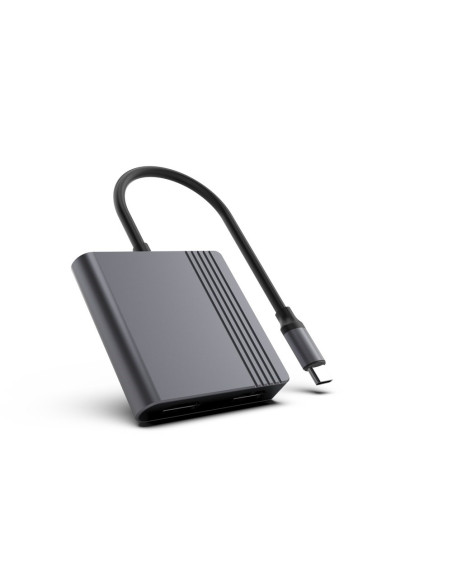 Gembird Adapter Usb-C Do Hdmi + Dp 4K 60Hz, Czarny