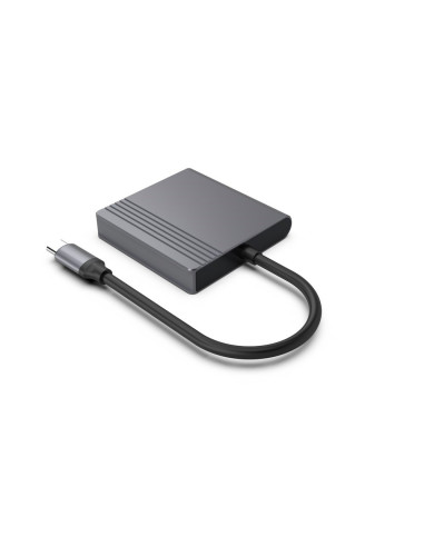Gembird Adapter Usb-C Do Hdmi + Dp 4K 60Hz, Czarny