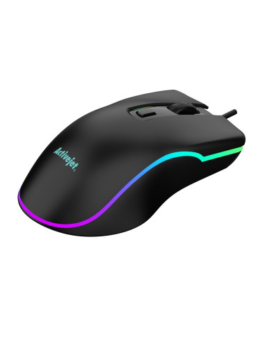 Activejet Mysz Przewodowa Podgrzewana Usb Amy-W390. Ma 3 Temperatury 30 Stopni Podświetlenie Na Żółto, 35 Stopni Podświetlenie N