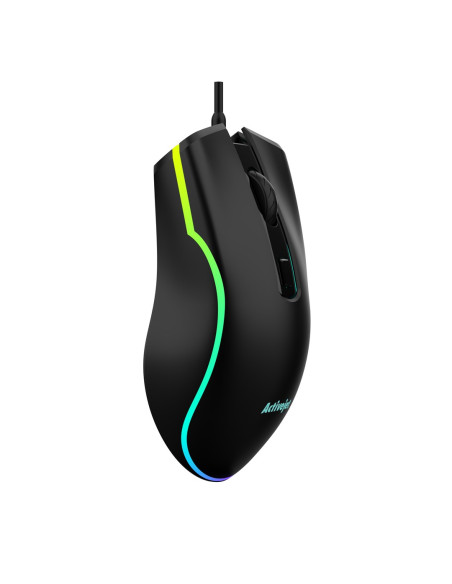 Activejet Mysz Przewodowa Podgrzewana Usb Amy-W390. Ma 3 Temperatury 30 Stopni Podświetlenie Na Żółto, 35 Stopni Podświetlenie N