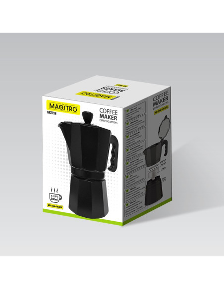 Kawiarka Na 6 Filiżanek Mr-1666-6-Black Maestro