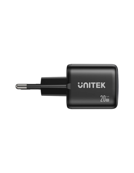 Unitek Ładowarka Sieciowa 2X Gan Usb-C & Usb-A 20W Czarna