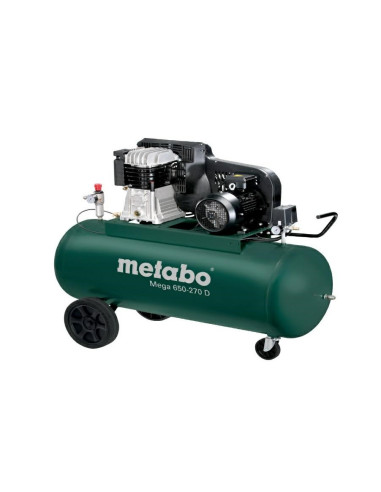 Metabo Mega 650-270 D Sprężarka 4000 W 520 L/Min Prąd Przemienny