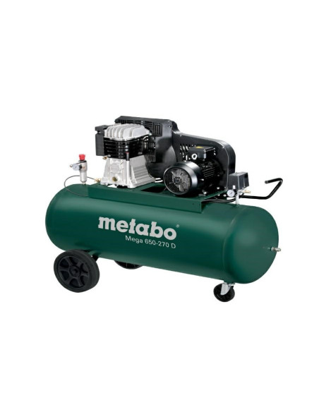 Metabo Mega 650-270 D Sprężarka 4000 W 520 L/Min Prąd Przemienny