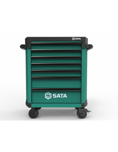 Sata Wózek Warsztatowy 7-Szuflad St95113G Pro Zielony 299Cz.