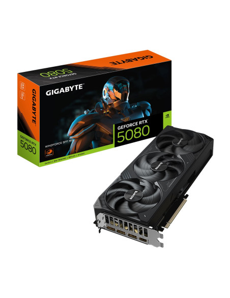 Gigabyte Geforce Rtx 5080 Windforce Sff 16G Nvidia 16 Gb Gddr7