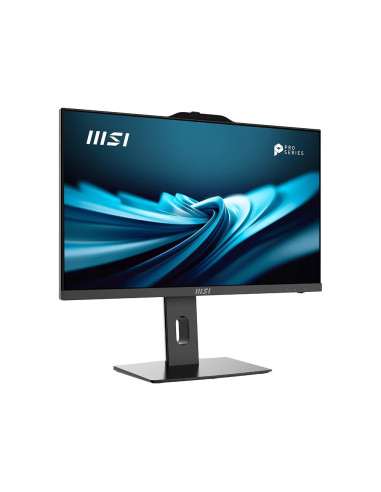 Msi Aio Pro Ap242P 14M-892Xeu I5-14400 23,8" Ips Led Fhd Non-Touch Anti-Glare 16Gb Ssd500Gb M.2 Ax211 Wifi 6E Noos Black