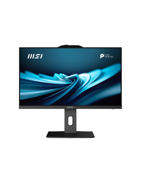 Msi Aio Pro Ap242P 14M-892Xeu I5-14400 23,8" Ips Led Fhd Non-Touch Anti-Glare 16Gb Ssd500Gb M.2 Ax211 Wifi 6E Noos Black