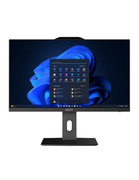 Msi Aio Pro Ap242P 14M-892Xeu I5-14400 23,8" Ips Led Fhd Non-Touch Anti-Glare 16Gb Ssd500Gb M.2 Ax211 Wifi 6E Noos Black