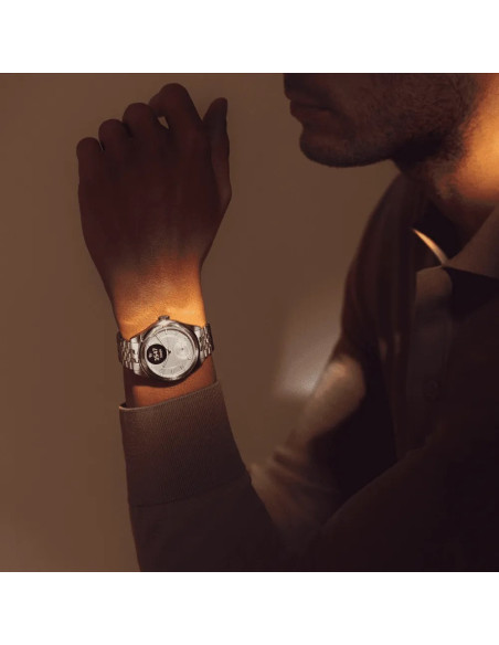 Zegarek Withings Scanwatch Nova Brilliant - Funkcje Ekg, Pomiar Pulsu, Spo2, Temperatury, Aktywność Fizyczna I Sen (39Mm, Titani
