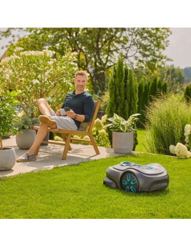 Gardena Smart Sileno Pro Kosiarka Robot Bateria Szary