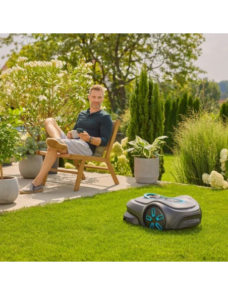Gardena Smart Sileno Pro Kosiarka Robot Bateria Szary