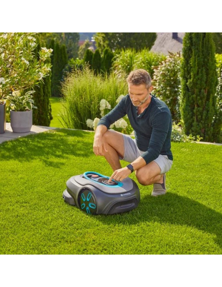 Gardena Smart Sileno Pro Kosiarka Robot Bateria Szary