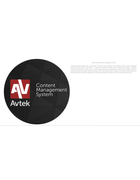 Avtek Monitor Informacyjny Ds2 43"