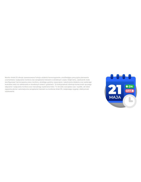 Avtek Monitor Informacyjny Ds2 43"