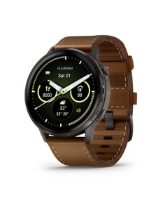 Smartwatch Garmin Venu 4 45 Mm - Slate Leather Band