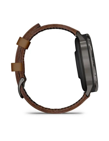 Smartwatch Garmin Venu 4 45 Mm - Slate Leather Band