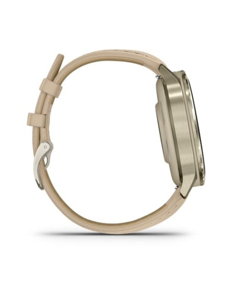 Smartwatch Garmin Venu 4 41 Mm - Lunar Gold Leather Band