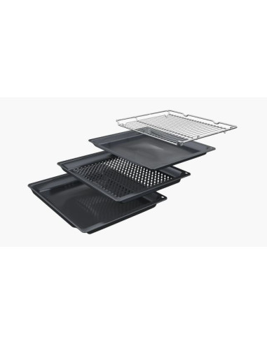 Piekarnik Bosch Hbg278Eb3 Do Zabudowy, 60 X 60 Cm, Czarny, Funkcja Airfry, Termoobieg 3D