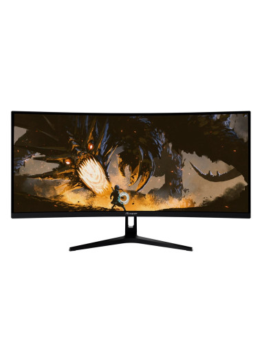 Arozzi Nova 34” Curved Monitor Komputerowy 86,4 Cm (34") 3440 X 1440 Px 4K Ultra Hd Led Czarny