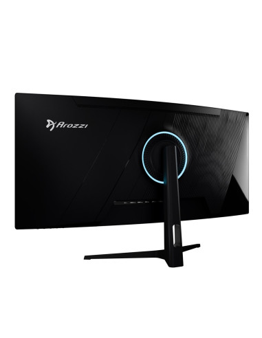 Arozzi Nova 34” Curved Monitor Komputerowy 86,4 Cm (34") 3440 X 1440 Px 4K Ultra Hd Led Czarny